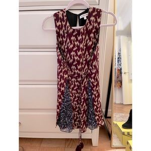 Elizabeth & James layered mini dress M